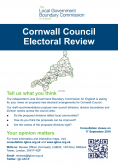 Cornwall Council Electoral Review - Tell us what you think - The independent Local Government Boundary Commission