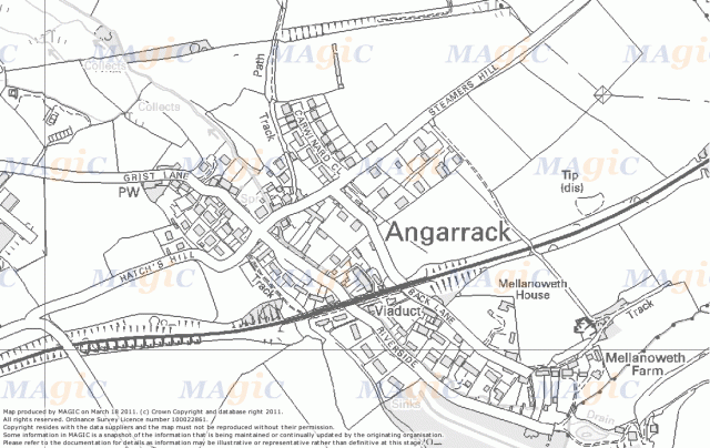 Angarrack Map
