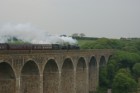 Royal Duchy steam Train on Angarrack Viaduct