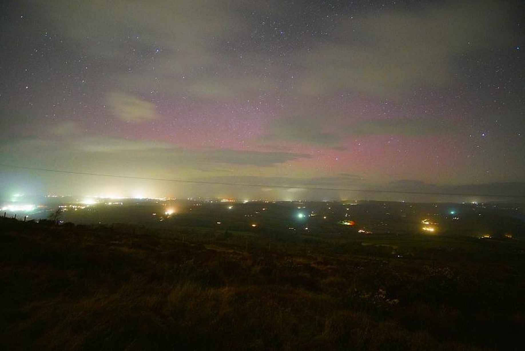Northern Lights in Cornwall