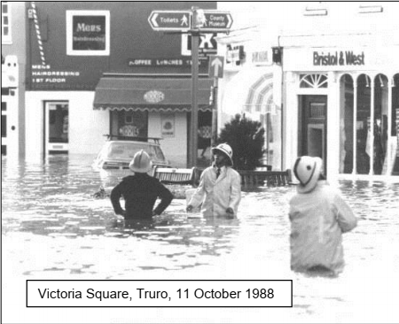 Victoria Square, Truro, 11 October 1988